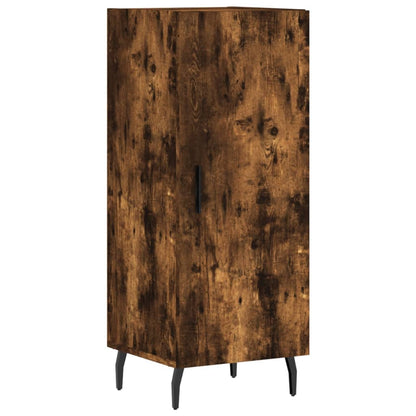 Highboard Smoked Oak 34,5x34x180 cm Engineered Wood
