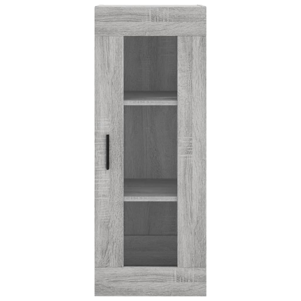 Highboard Grey Sonoma 34,5x34x180 cm Engineered Wood