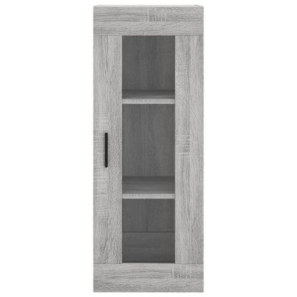 Highboard Grey Sonoma 34,5x34x180 cm Engineered Wood