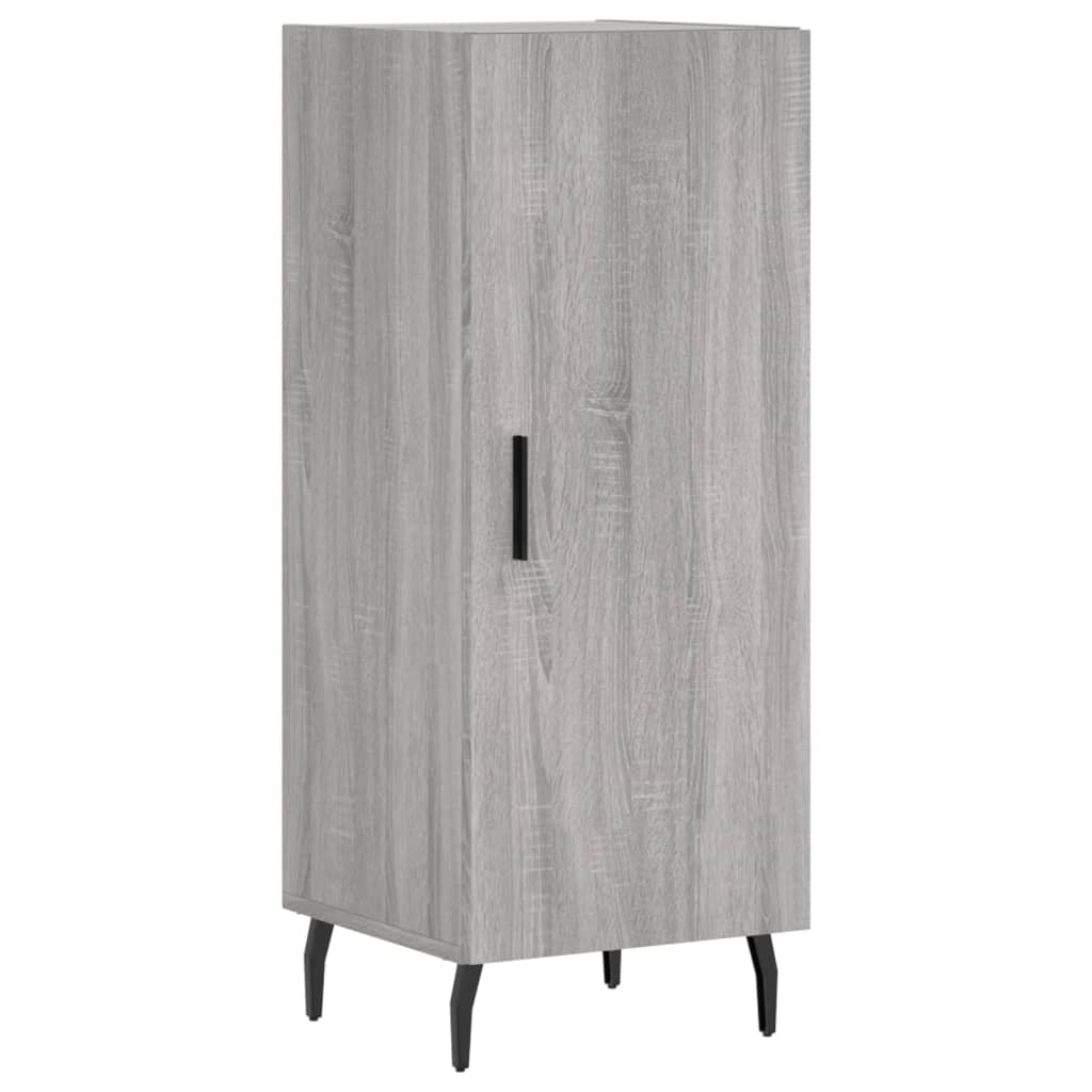 Highboard Grey Sonoma 34,5x34x180 cm Engineered Wood