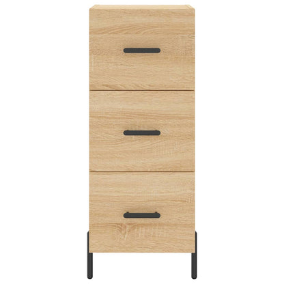 Highboard Sonoma Oak 34,5x34x180 cm Engineered Wood