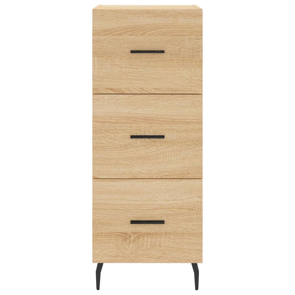 Highboard Sonoma Oak 34,5x34x180 cm Engineered Wood