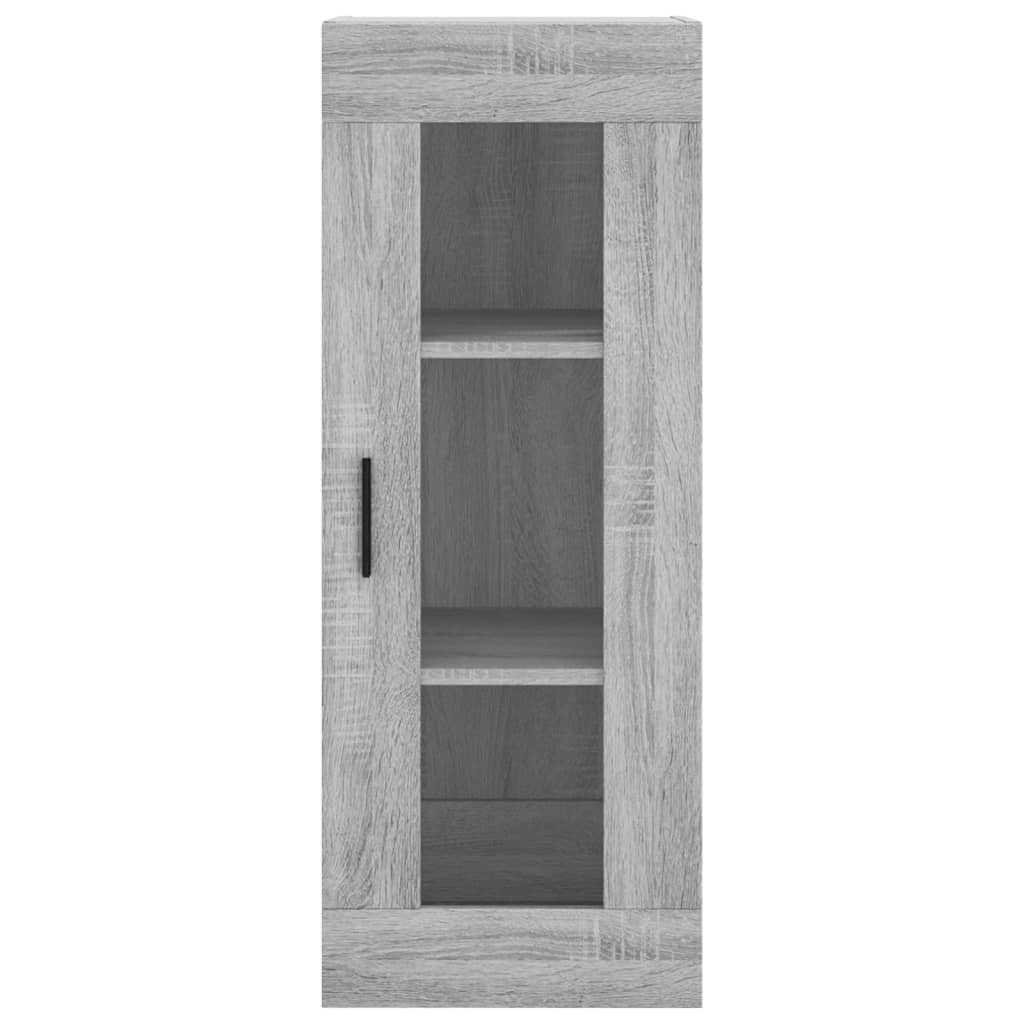 Highboard Grey Sonoma 34,5x34x180 cm Engineered Wood