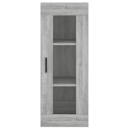 Highboard Grey Sonoma 34,5x34x180 cm Engineered Wood
