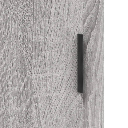 Highboard Grey Sonoma 34,5x34x180 cm Engineered Wood
