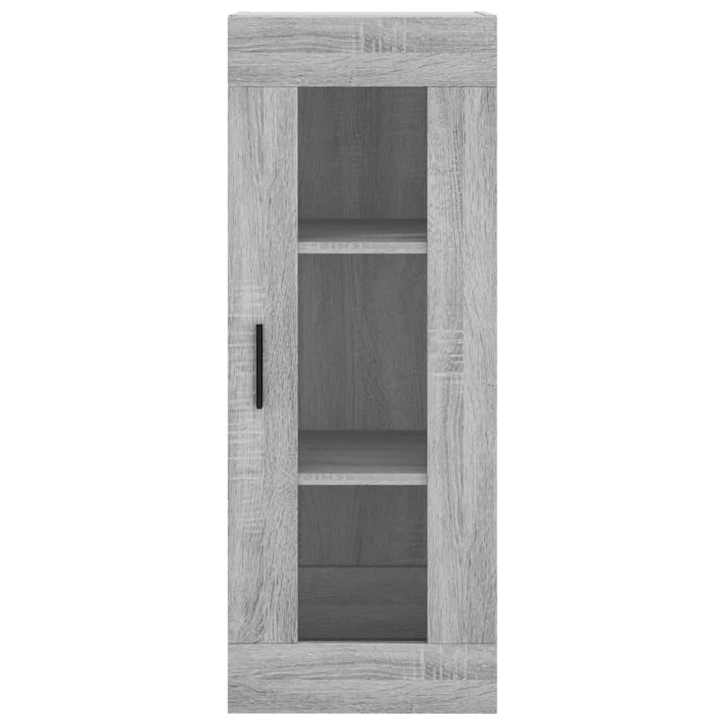 Highboard Grey Sonoma 34,5x34x180 cm Engineered Wood