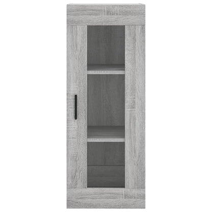 Highboard Grey Sonoma 34,5x34x180 cm Engineered Wood