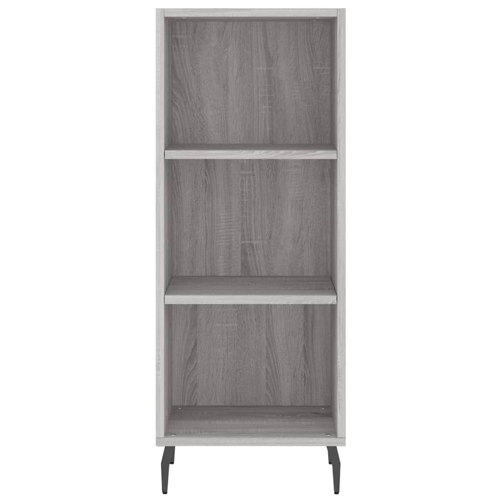 Highboard Grey Sonoma 34,5x34x180 cm Engineered Wood
