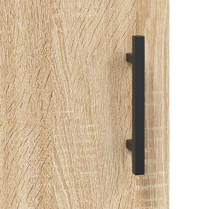 Highboard Sonoma Oak 34.5x34x180 cm Engineered Wood