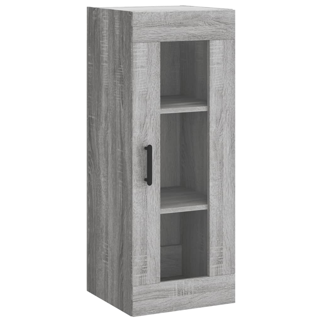 Highboard Grey Sonoma 34,5x34x180 cm Engineered Wood