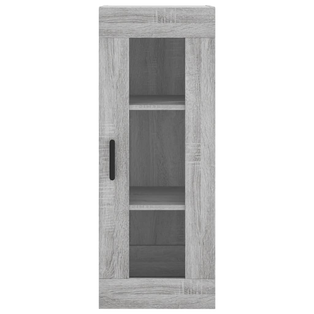 Highboard Grey Sonoma 34,5x34x180 cm Engineered Wood