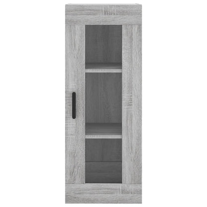 Highboard Grey Sonoma 34,5x34x180 cm Engineered Wood