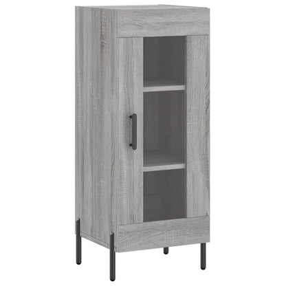 Highboard Grey Sonoma 34,5x34x180 cm Engineered Wood