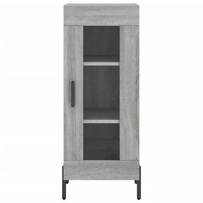 Highboard Grey Sonoma 34,5x34x180 cm Engineered Wood