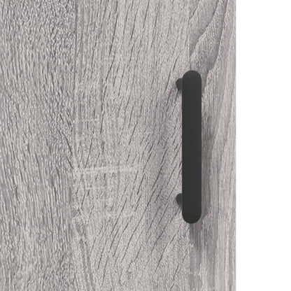 Highboard Grey Sonoma 34,5x34x180 cm Engineered Wood