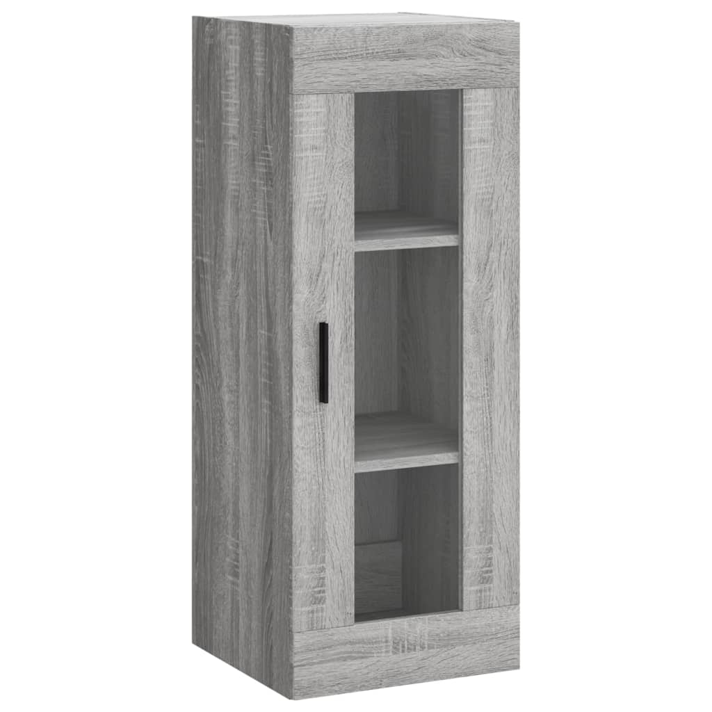 Highboard Grey Sonoma 34,5x34x180 cm Engineered Wood
