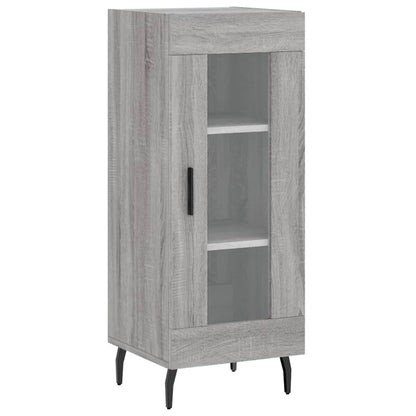 Highboard Grey Sonoma 34,5x34x180 cm Engineered Wood