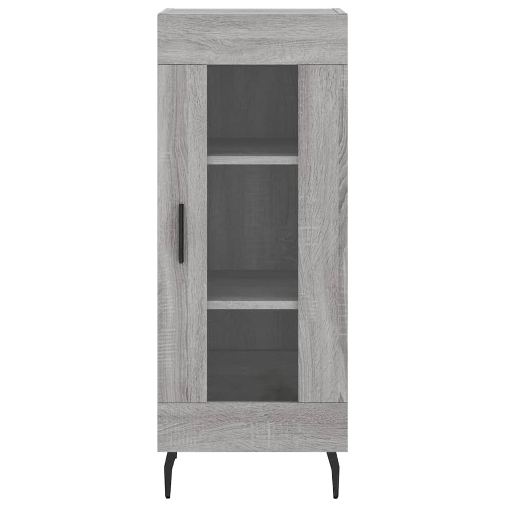 Highboard Grey Sonoma 34,5x34x180 cm Engineered Wood