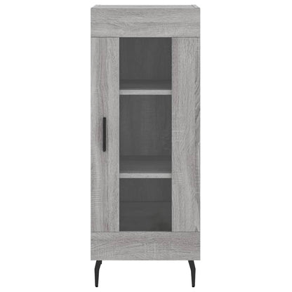 Highboard Grey Sonoma 34,5x34x180 cm Engineered Wood