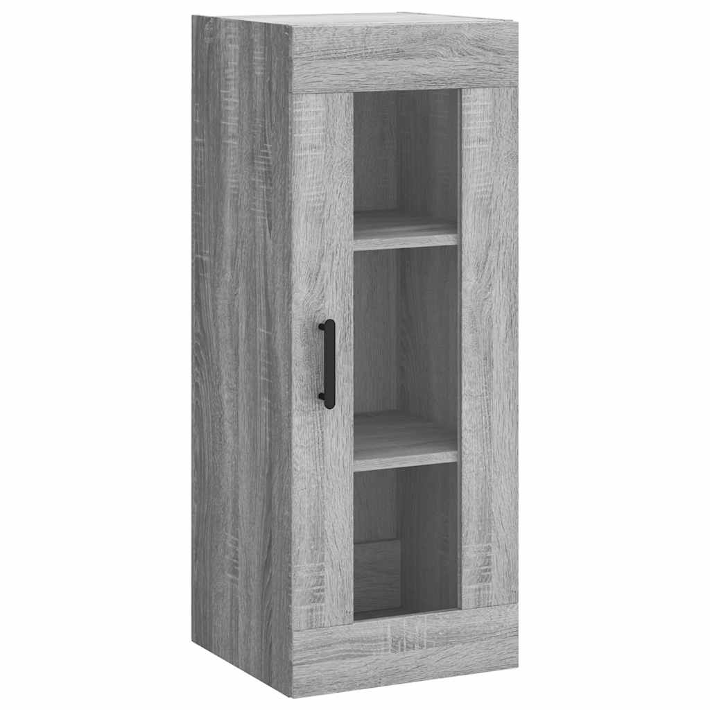 Highboard Grey Sonoma 34,5x34x180 cm Engineered Wood