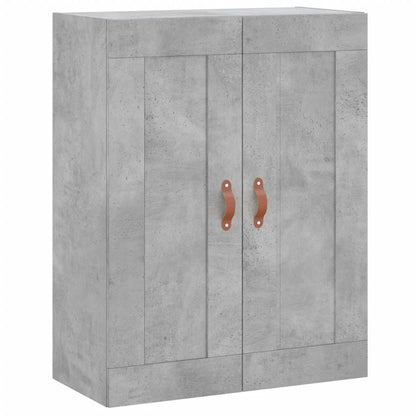 Highboard Concrete Grey 69,5x34x180 cm Engineered Wood