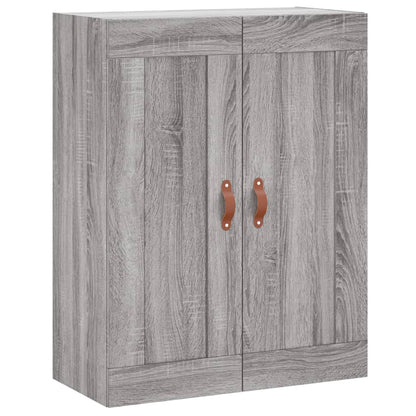 Highboard Grey Sonoma 69,5x34x180 cm Engineered Wood