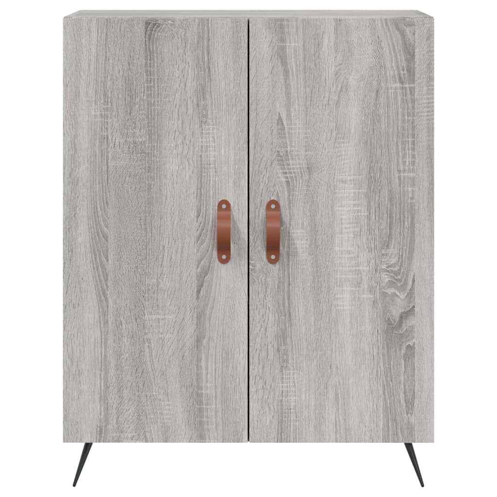 Highboard Grey Sonoma 69,5x34x180 cm Engineered Wood