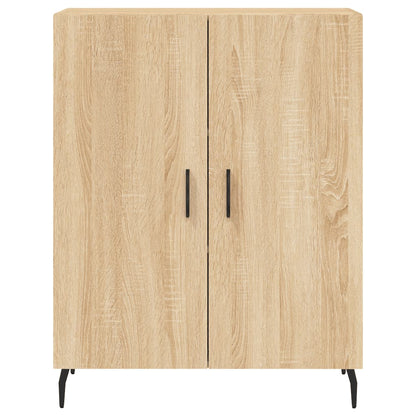 Highboard Sonoma Oak 69.5x34x180 cm Engineered Wood
