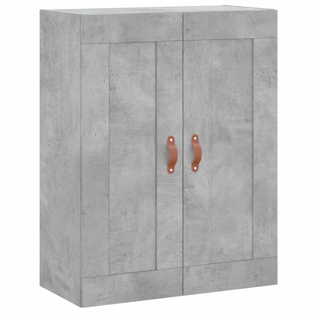 Highboard Concrete Grey 69,5x34x180 cm Engineered Wood
