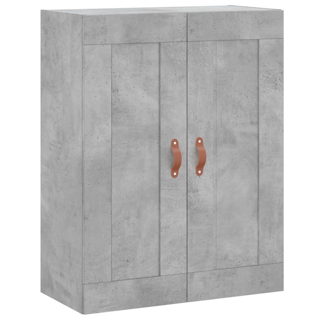 Highboard Concrete Grey 69,5x34x180 cm Engineered Wood