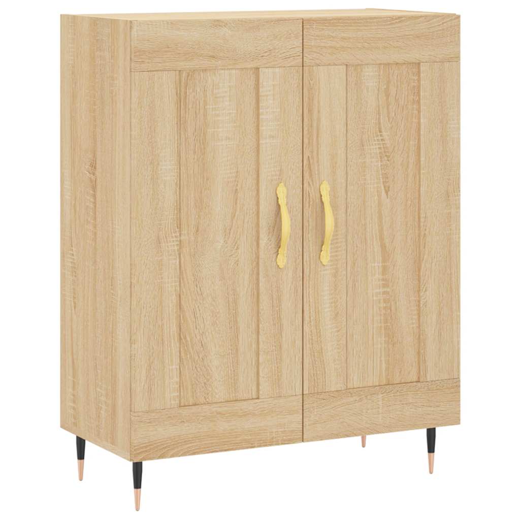 Highboard Sonoma Oak 69,5x34x180 cm Engineered Wood