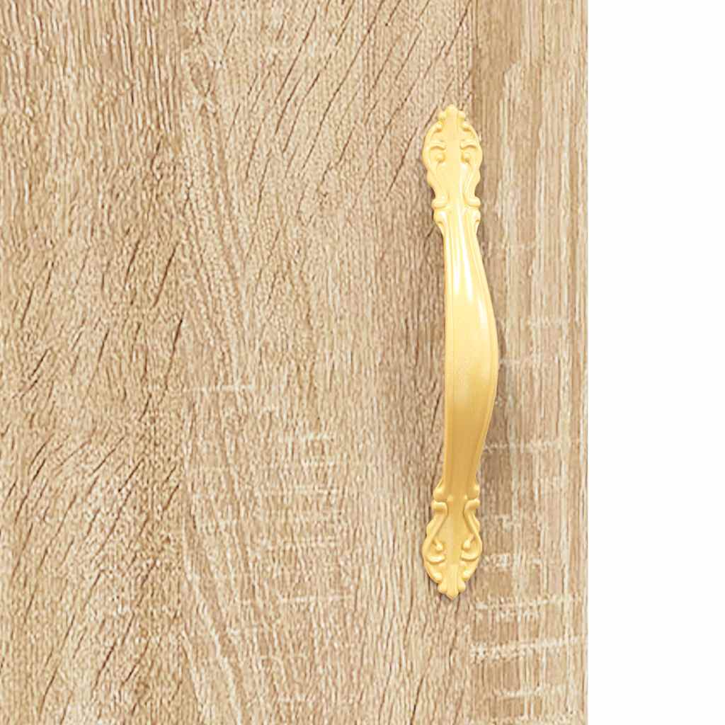 Highboard Sonoma Oak 69,5x34x180 cm Engineered Wood