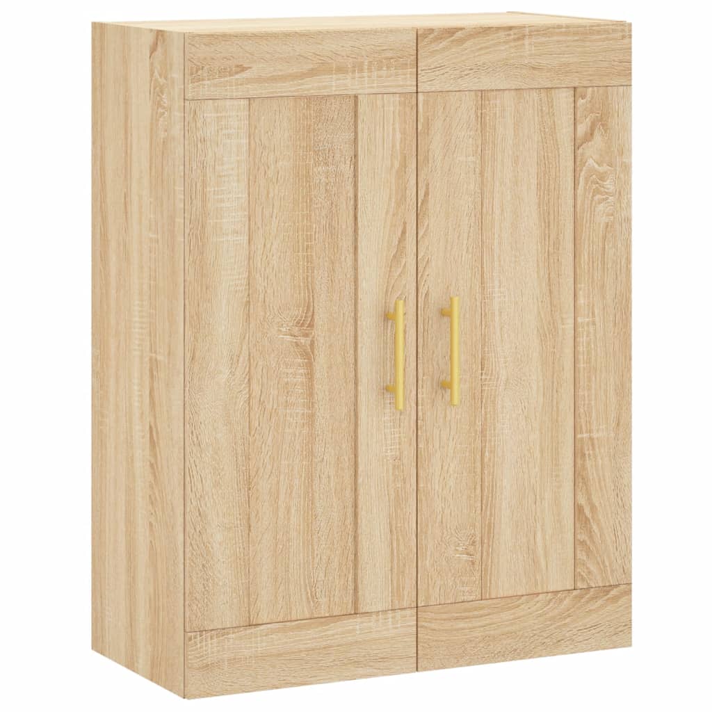 Highboard Sonoma Oak 69.5x34x180 cm Engineered Wood