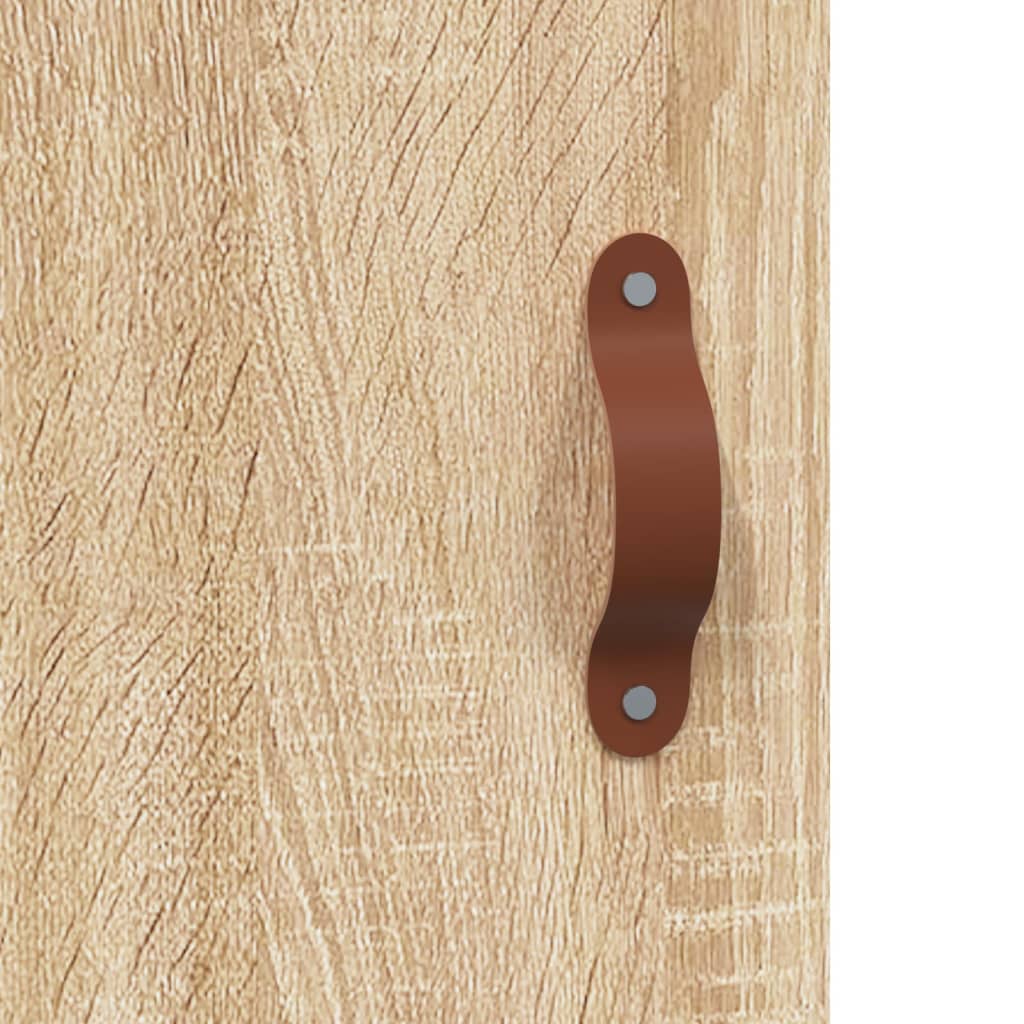 Highboard Sonoma Oak 69,5x34x180 cm Engineered Wood