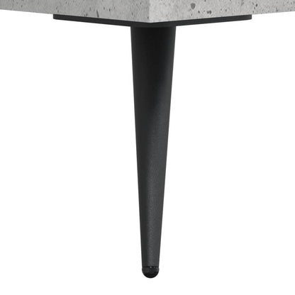 Highboard Concrete Grey 69,5x34x180 cm Engineered Wood