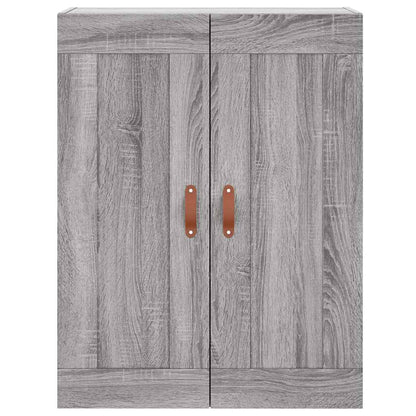 Highboard Grey Sonoma 69,5x34x180 cm Engineered Wood