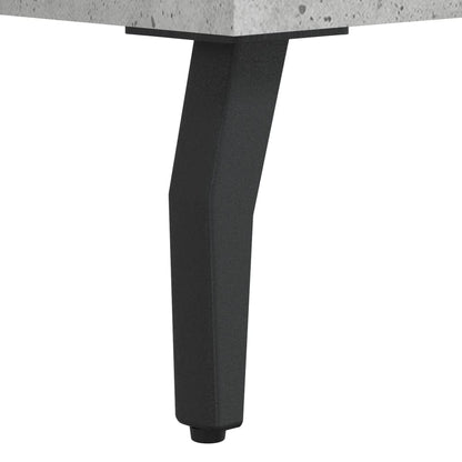 Highboard Concrete Grey 69,5x34x180 cm Engineered Wood