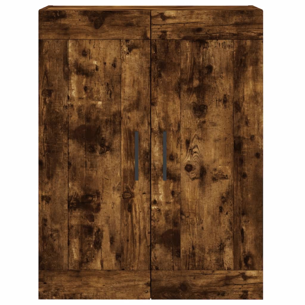 Highboard Smoked Oak 69,5x34x180 cm Engineered Wood