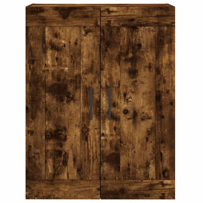 Highboard Smoked Oak 69,5x34x180 cm Engineered Wood