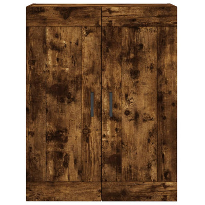Highboard Smoked Oak 69.5x34x180 cm Engineered Wood