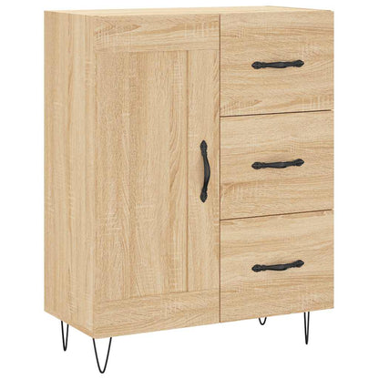 Highboard Sonoma Oak 69.5x34x180 cm Engineered Wood
