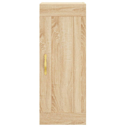 Highboard Sonoma Oak 34.5x34x180 cm Engineered Wood