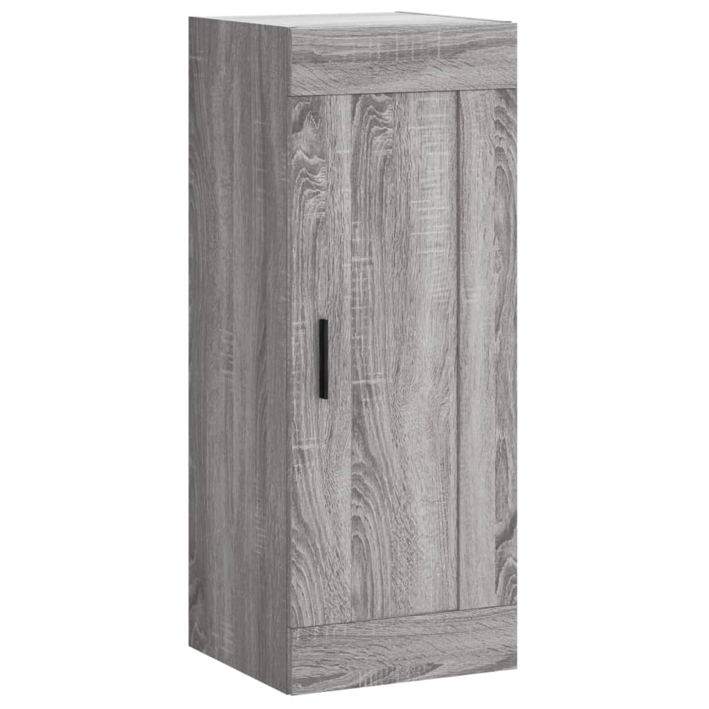 Highboard Grey Sonoma 34,5x34x180 cm Engineered Wood