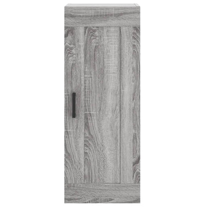 Highboard Grey Sonoma 34.5x34x180 cm Engineered Wood