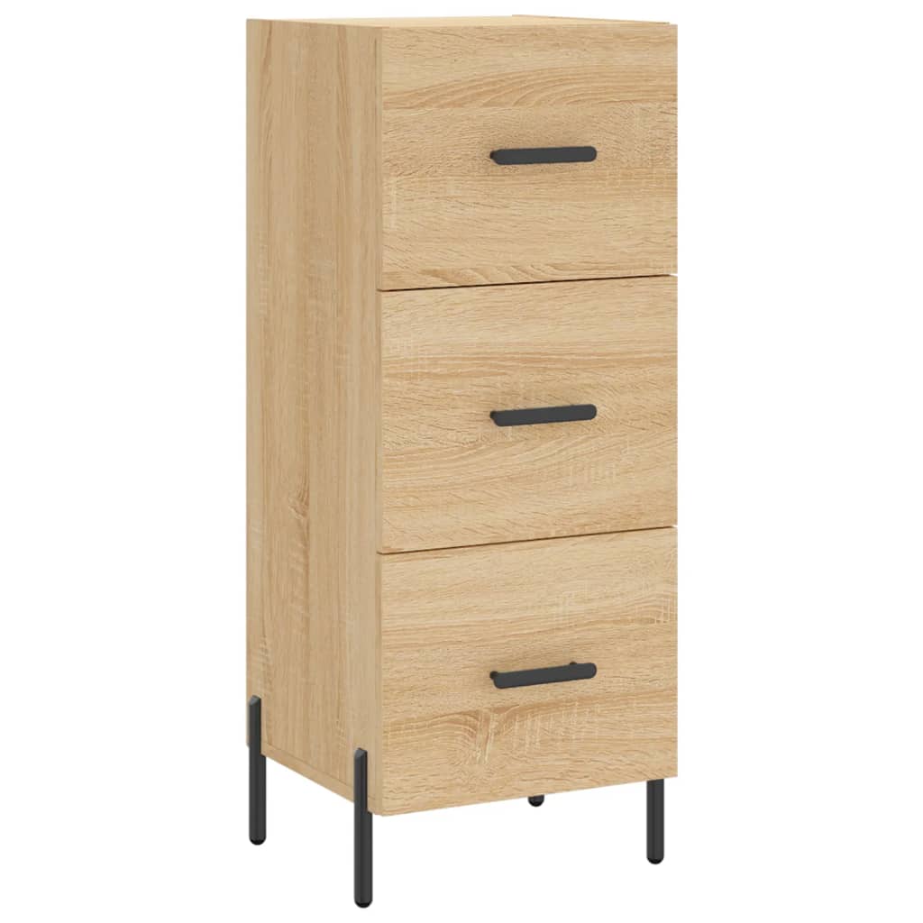 Highboard Sonoma Oak 34,5x34x180 cm Engineered Wood