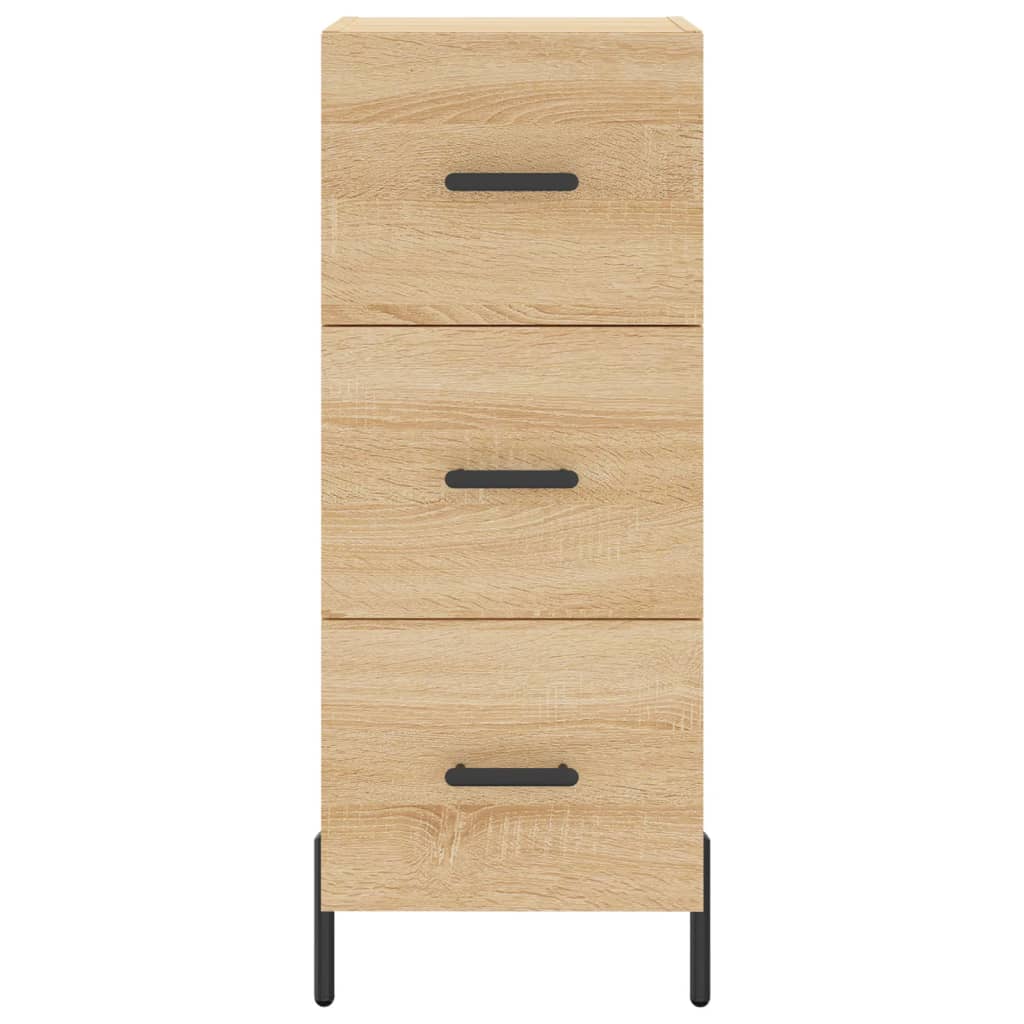 Highboard Sonoma Oak 34,5x34x180 cm Engineered Wood