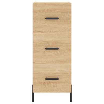 Highboard Sonoma Oak 34,5x34x180 cm Engineered Wood