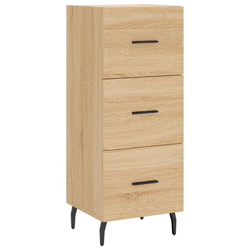 Highboard Sonoma Oak 34,5x34x180 cm Engineered Wood