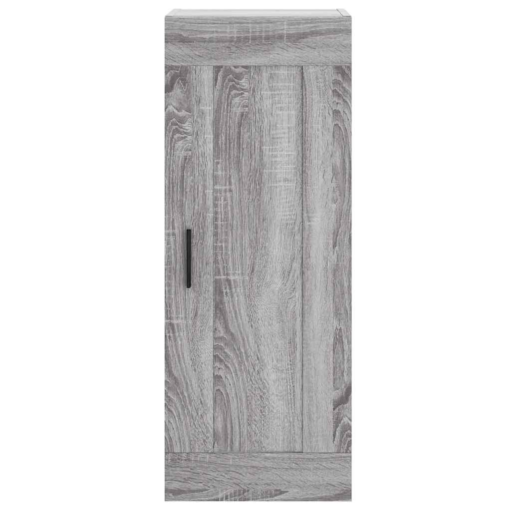 Highboard Grey Sonoma 34,5x34x180 cm Engineered Wood