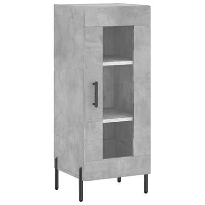 Highboard Concrete Grey 34,5x34x180 cm Engineered Wood